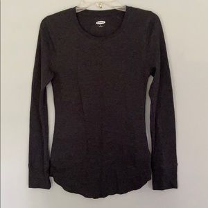 NWOT Grey Thermal Top